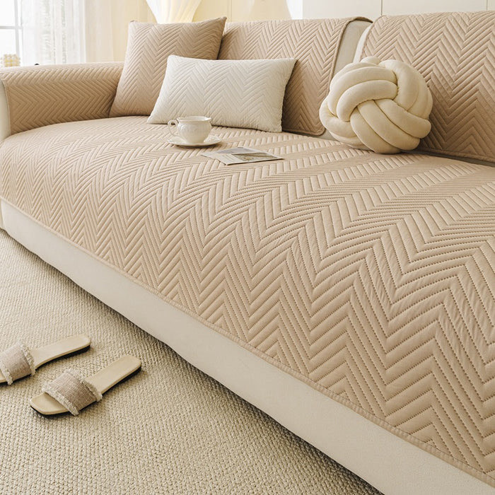 NATTA Herringbone Sofa Slipcover